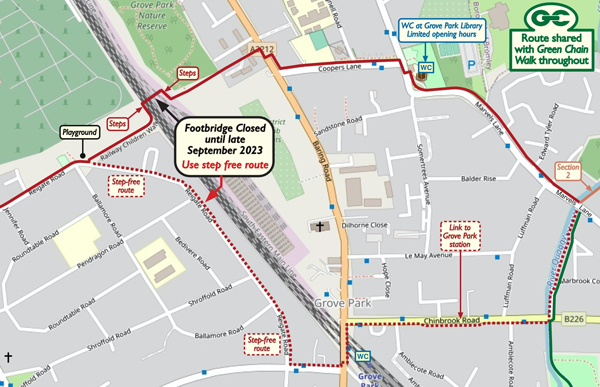 CR3 Footbridge Closure web