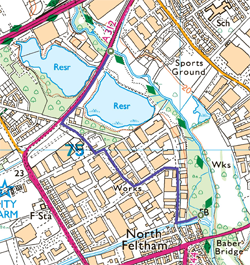 LL9 Diversion map to avoid flooding