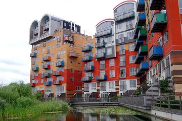 Millennium Village from the Ecology Park